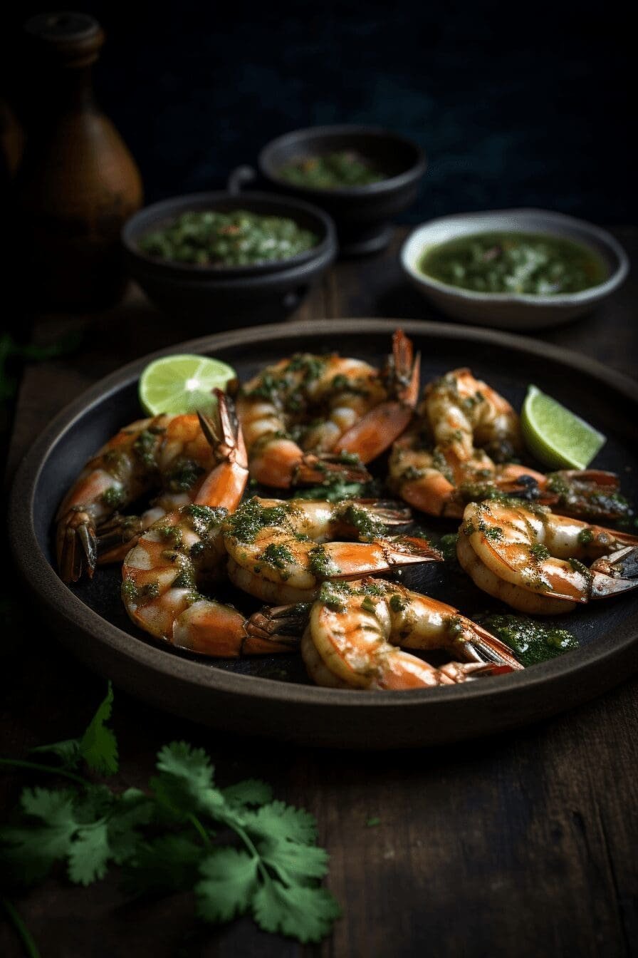 chilli lime prawns