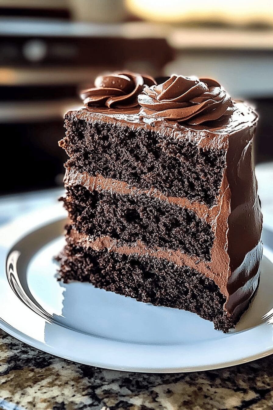 chocolate buttermilk cake