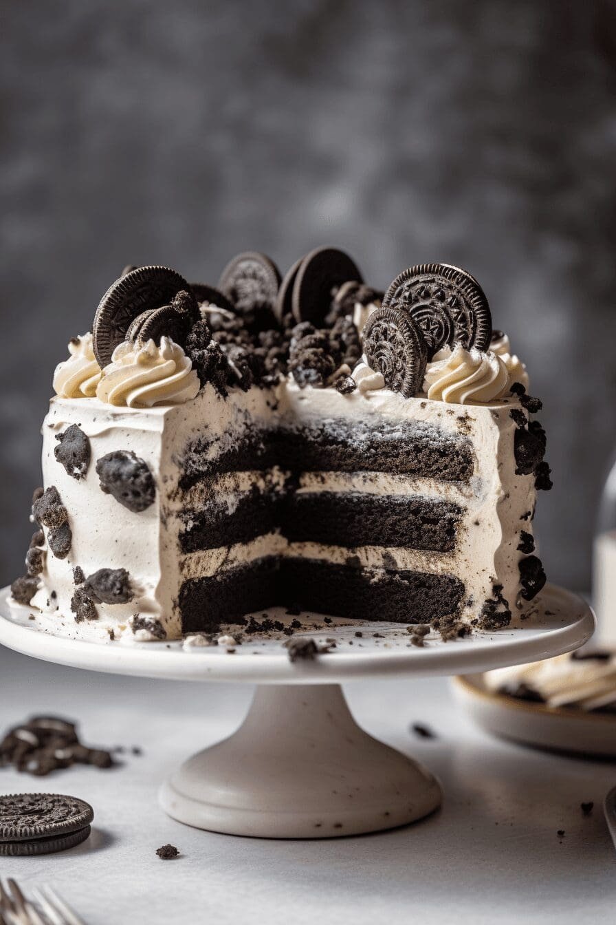 cookies and cream oreo cake