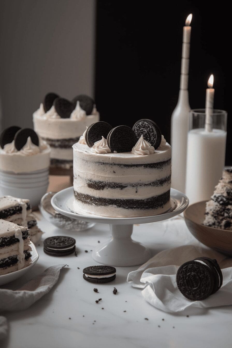 cookies and cream oreo cake