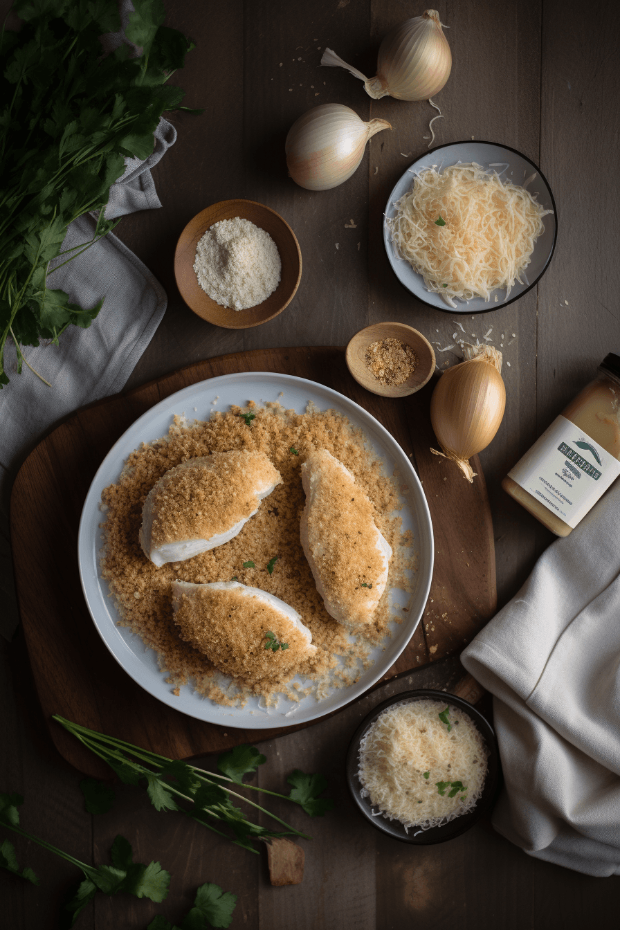 crispy baked parmesan chicken