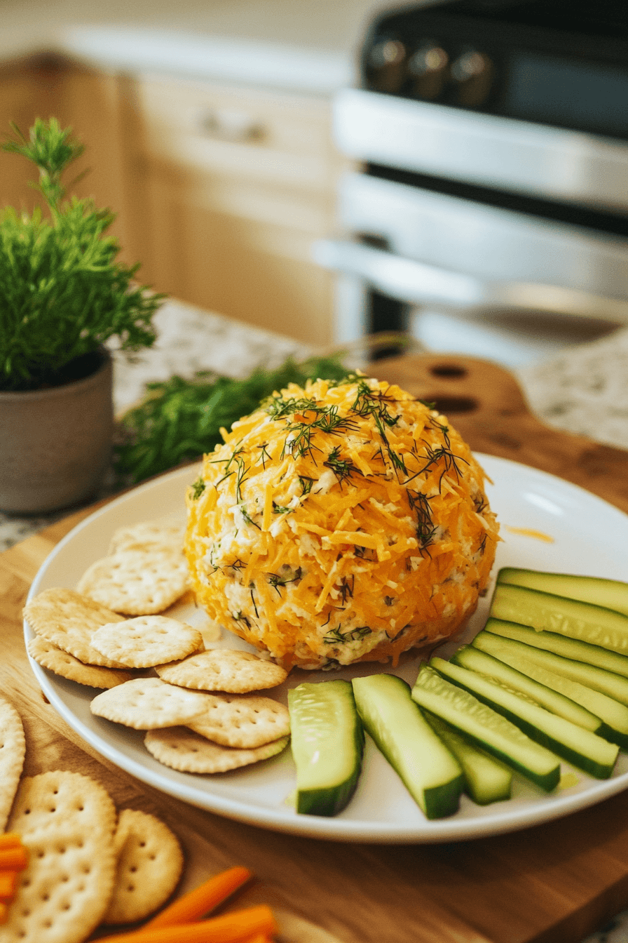 dill pickle cheese ball