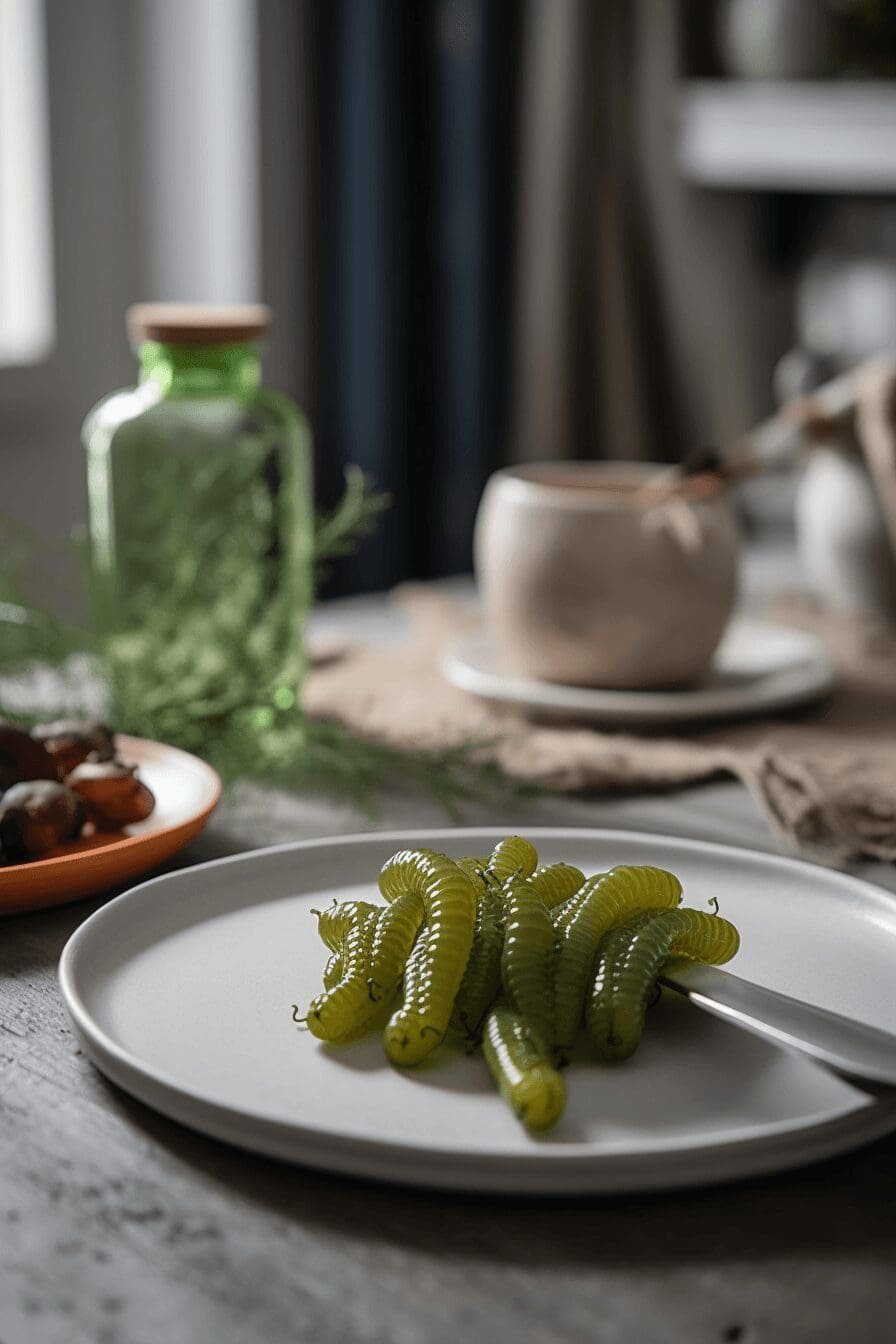 dill pickle gummy worms