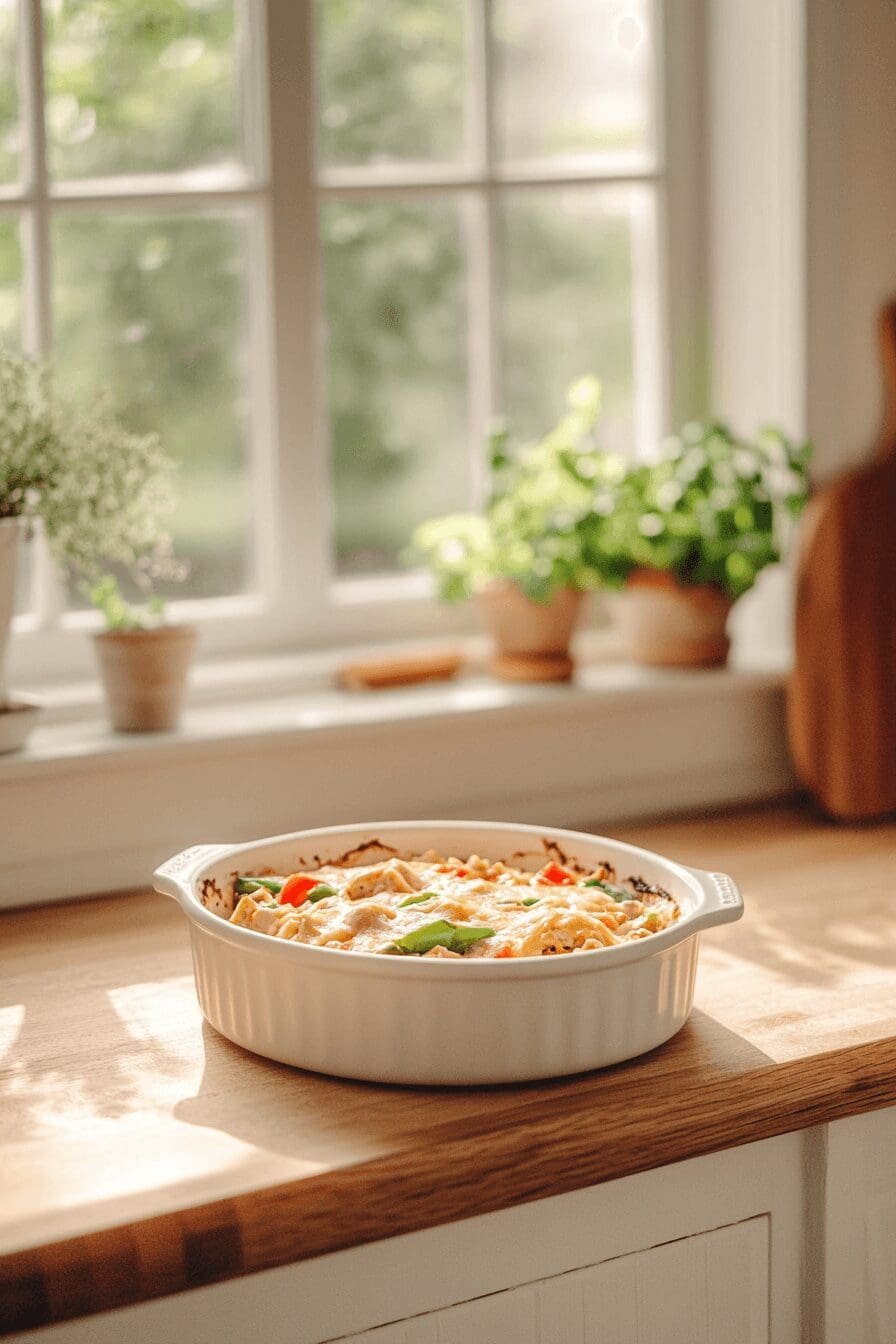 fajita chicken casserole