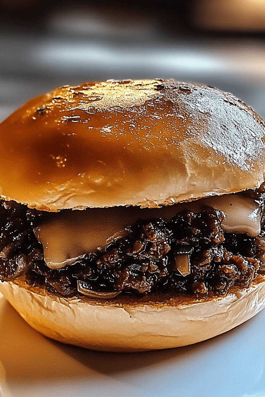 french onion beef sloppy joes