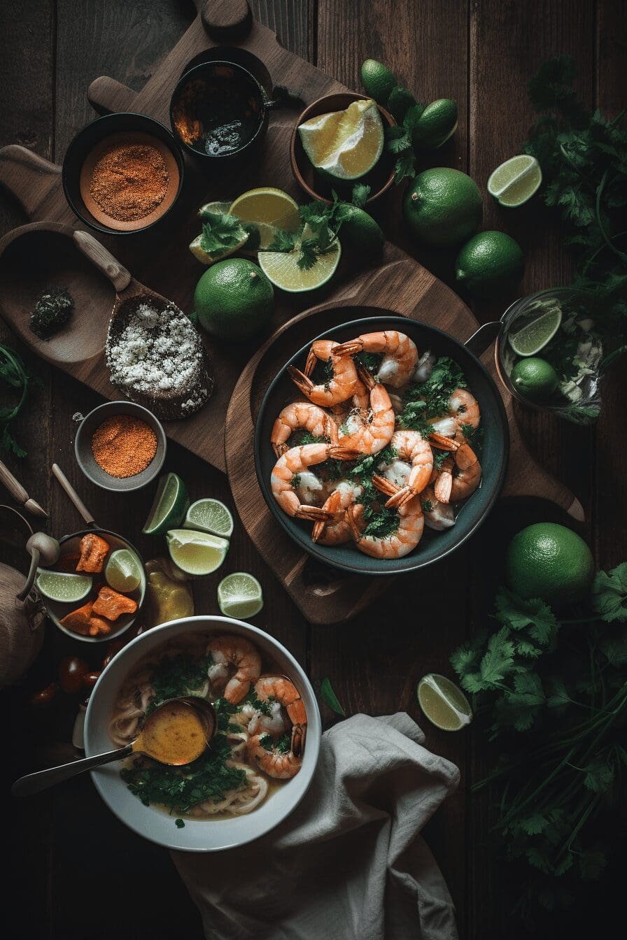 garlic butter tiger shrimp