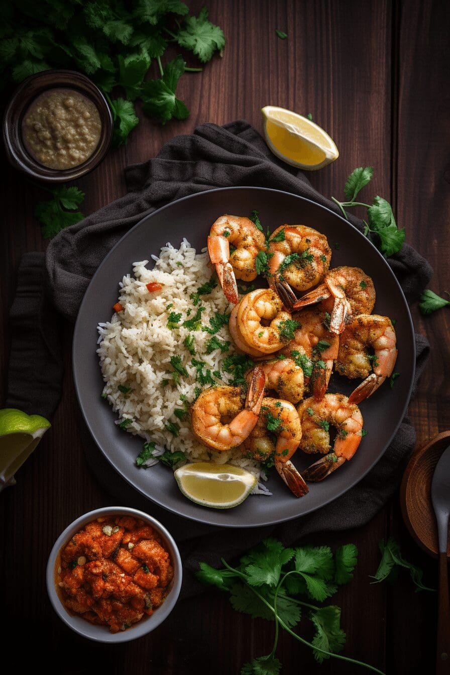 garlic butter tiger shrimp