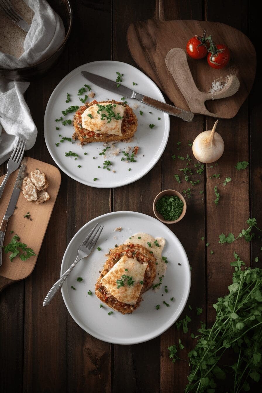 garlic parmesan chicken meatloaf