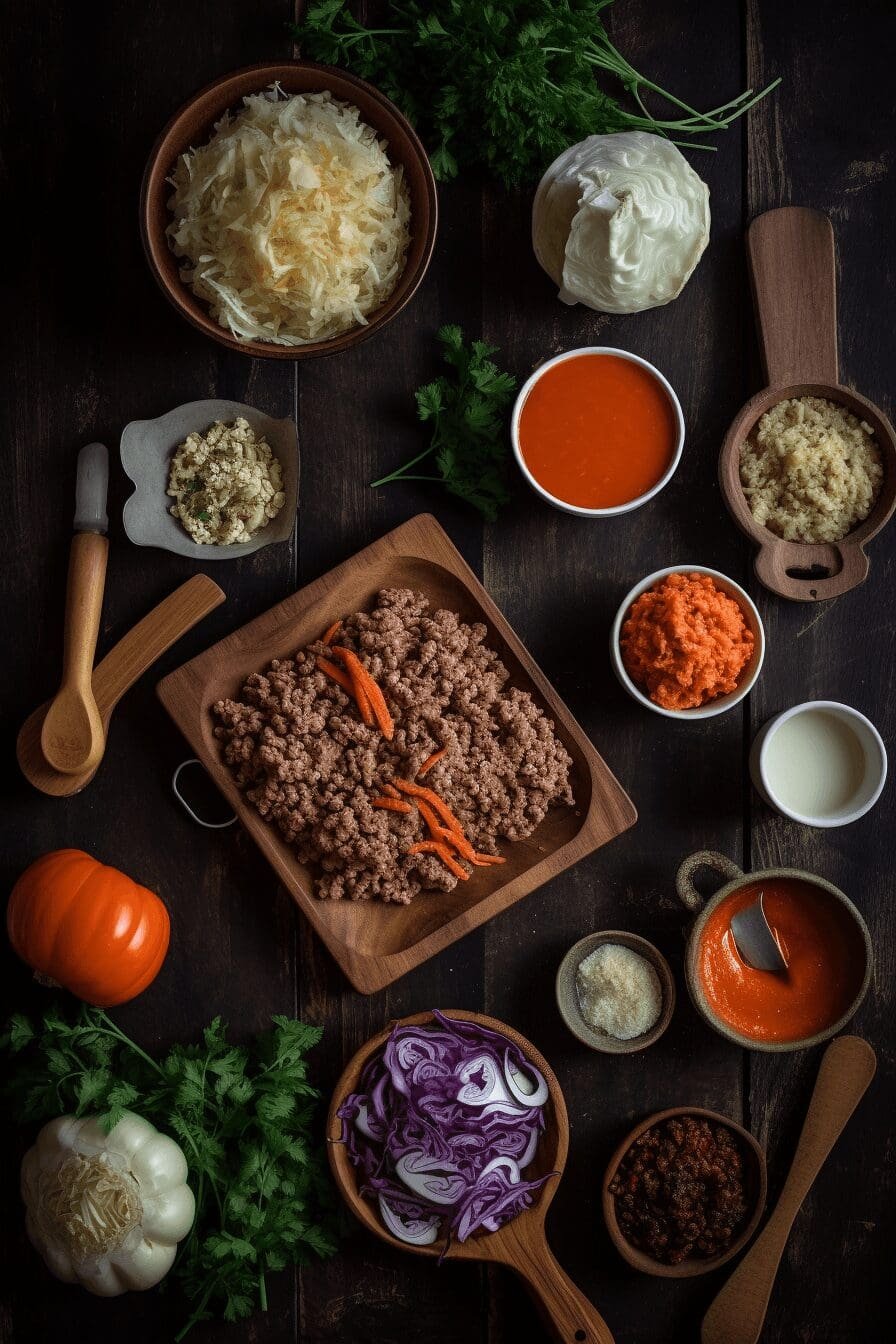ground beef and chopped cabbage recipe