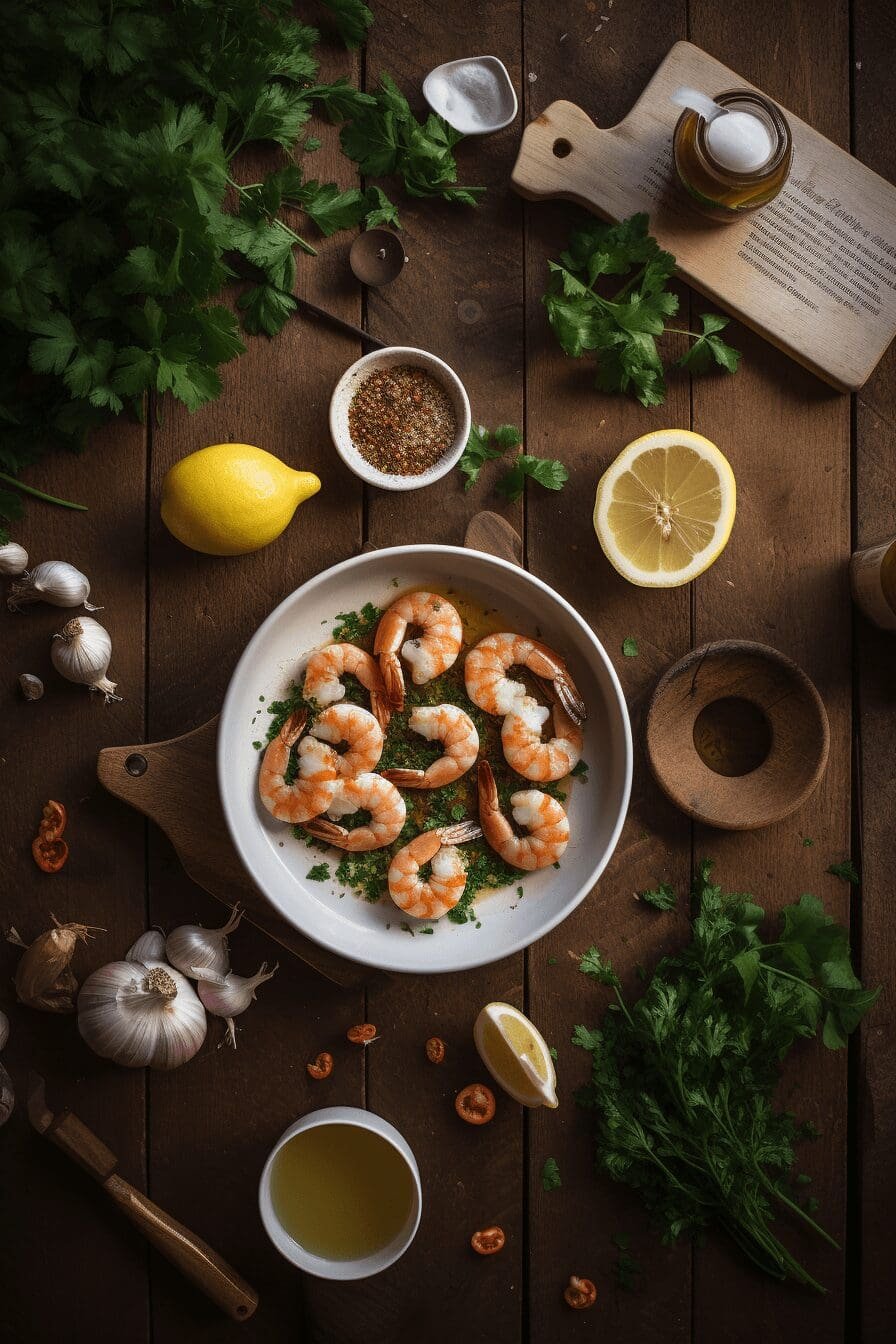 hawaiian garlic shrimp