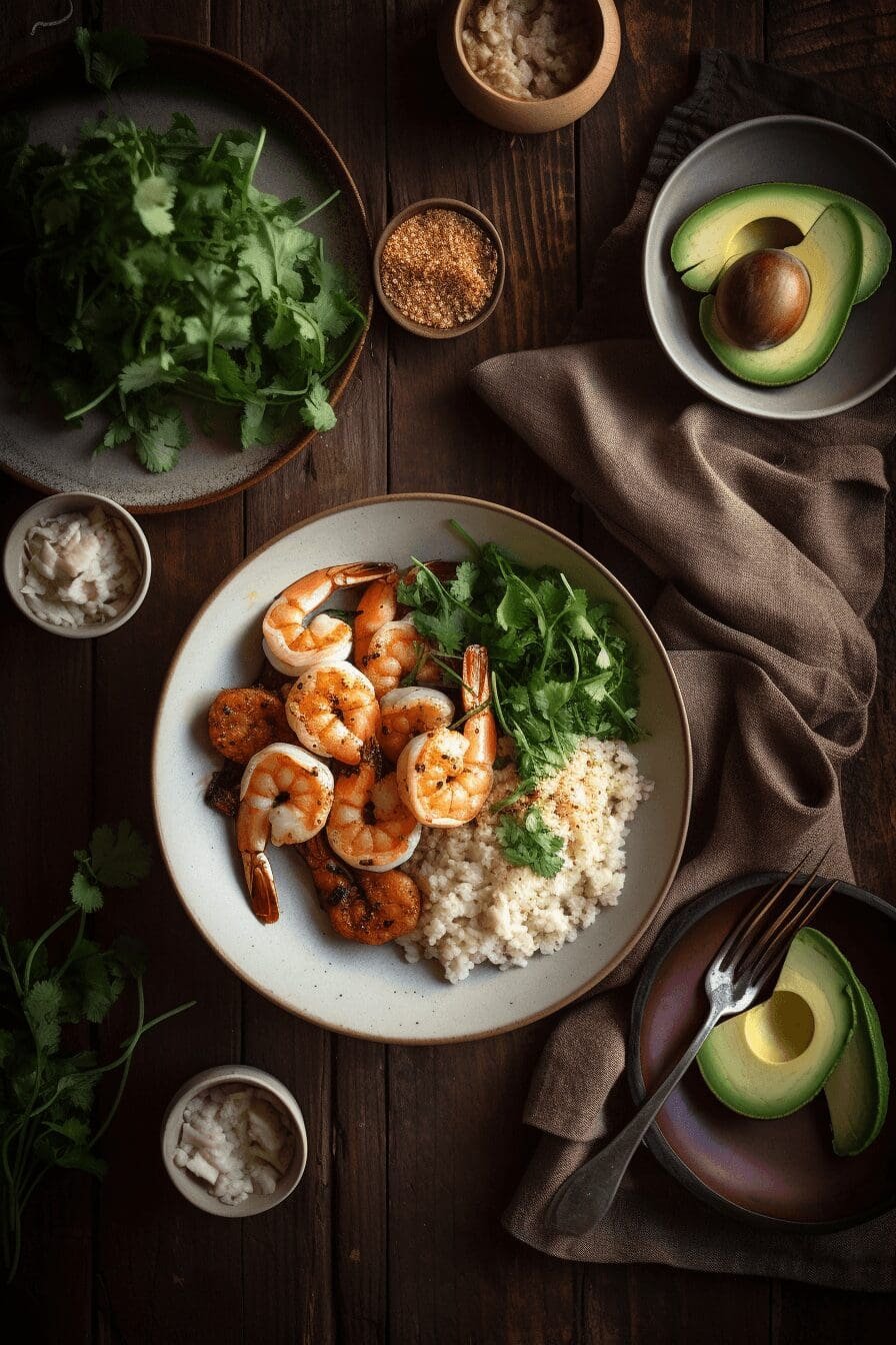 hawaiian garlic shrimp