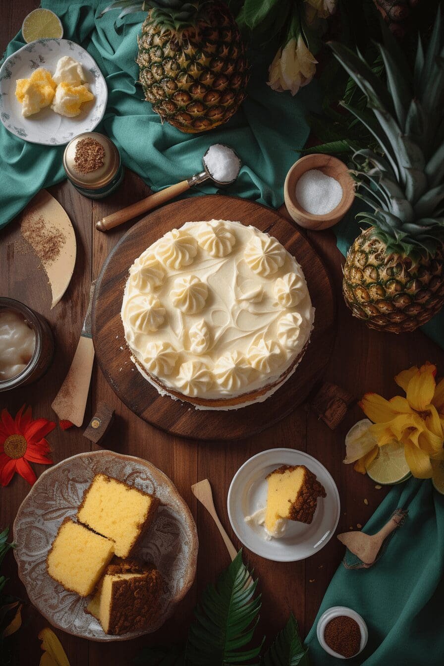juicy pineapple cake
