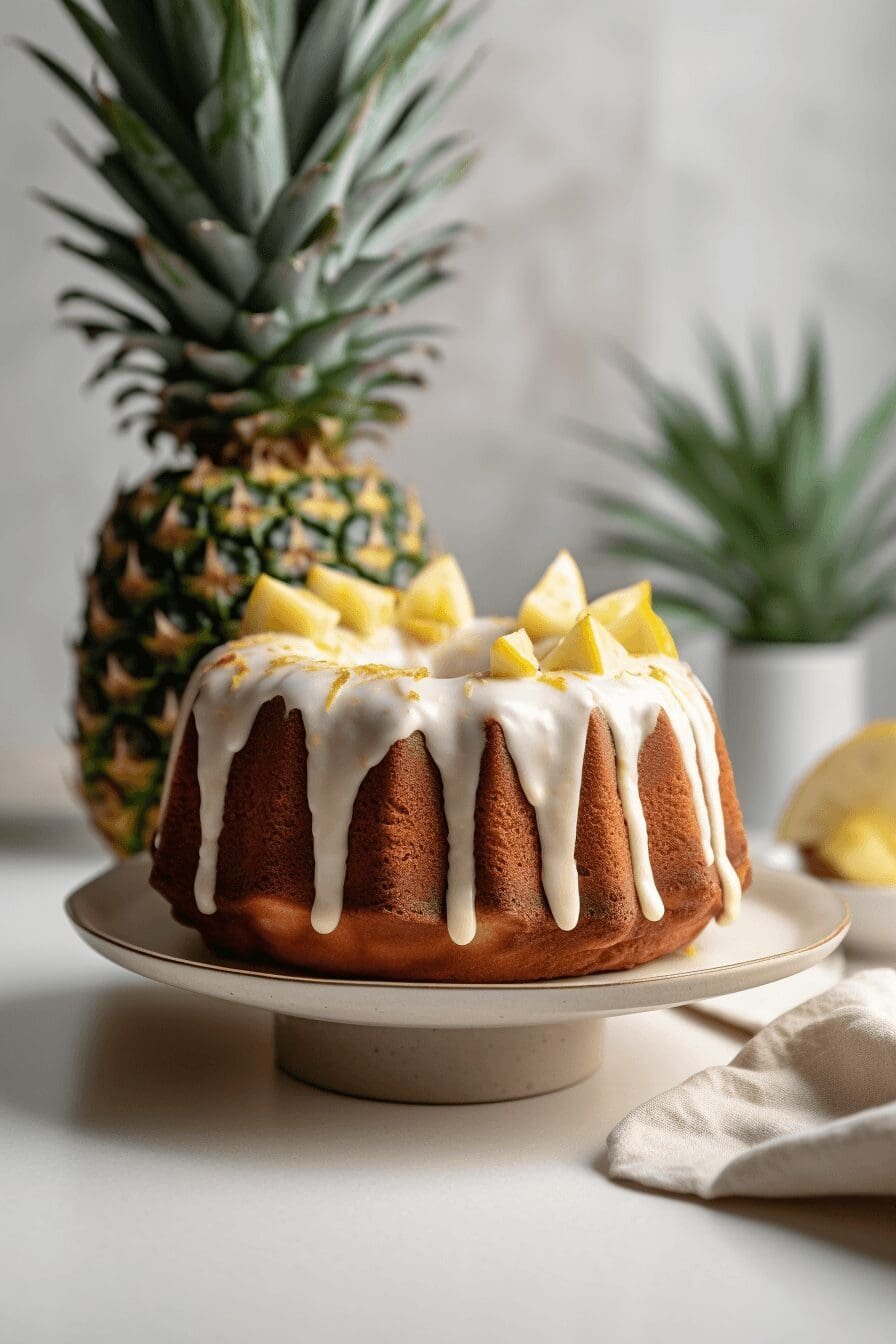 juicy pineapple cake
