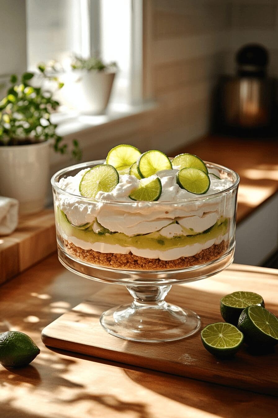 key lime pie trifle