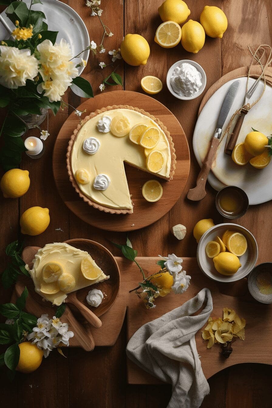 lemon cream cheese dump cake