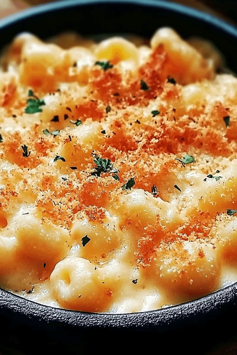lobster gnocchi mac and cheese