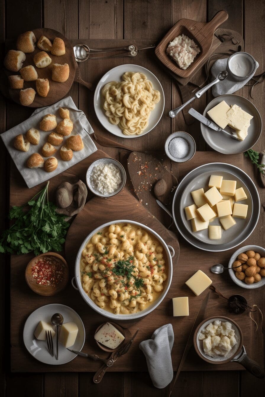 lobster gnocchi mac and cheese
