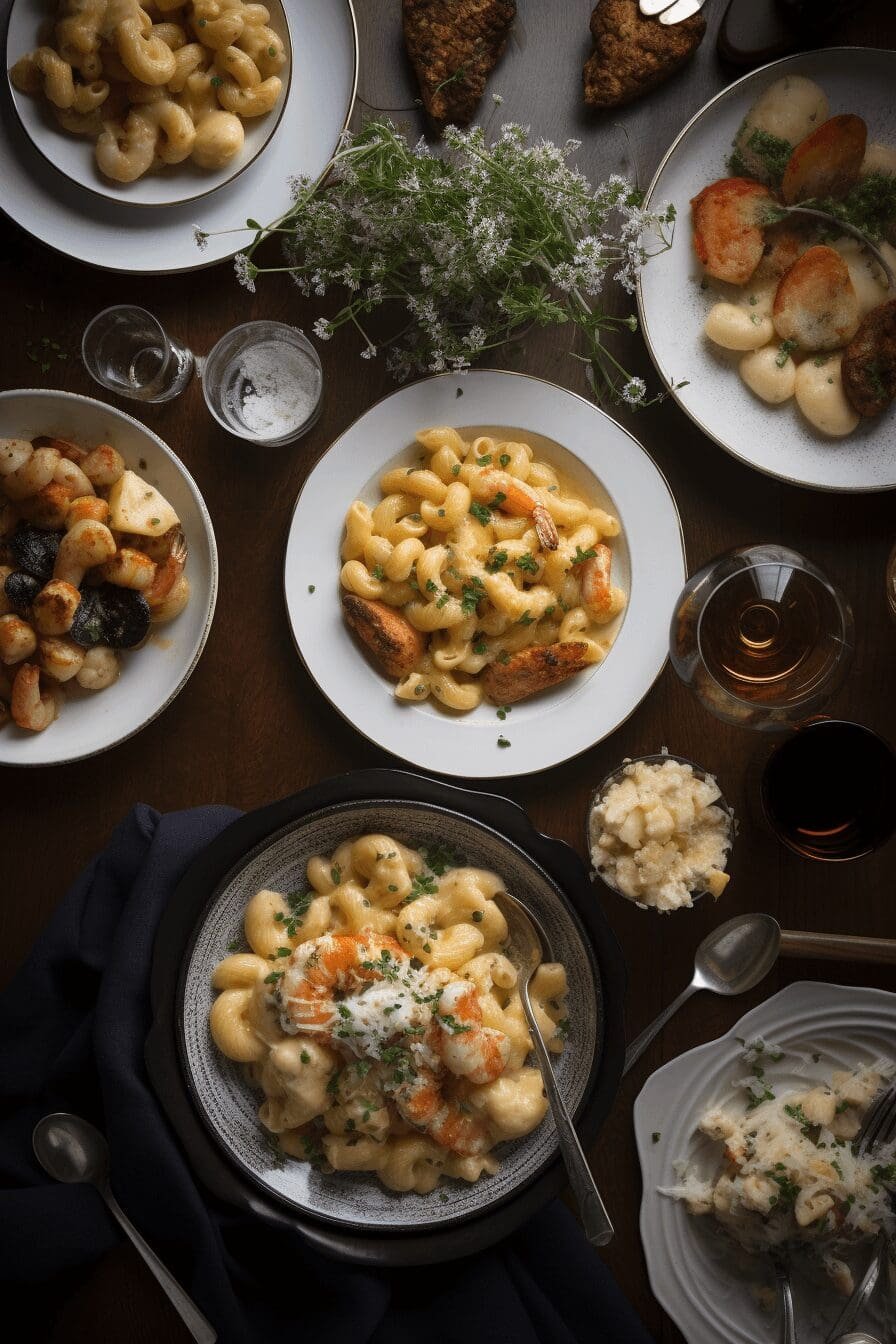 lobster gnocchi mac and cheese