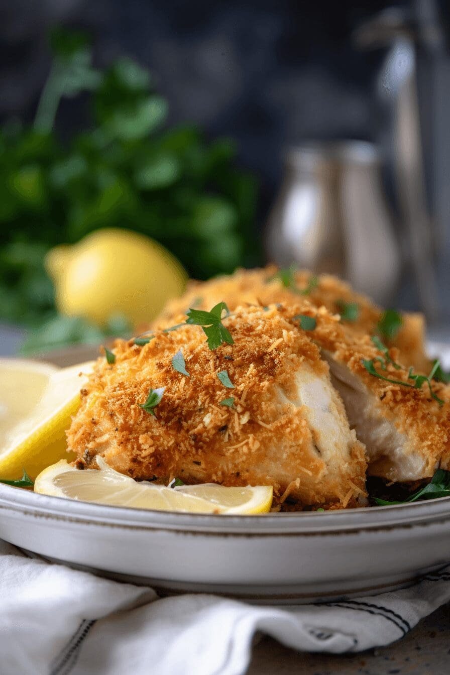parmesan crusted chicken