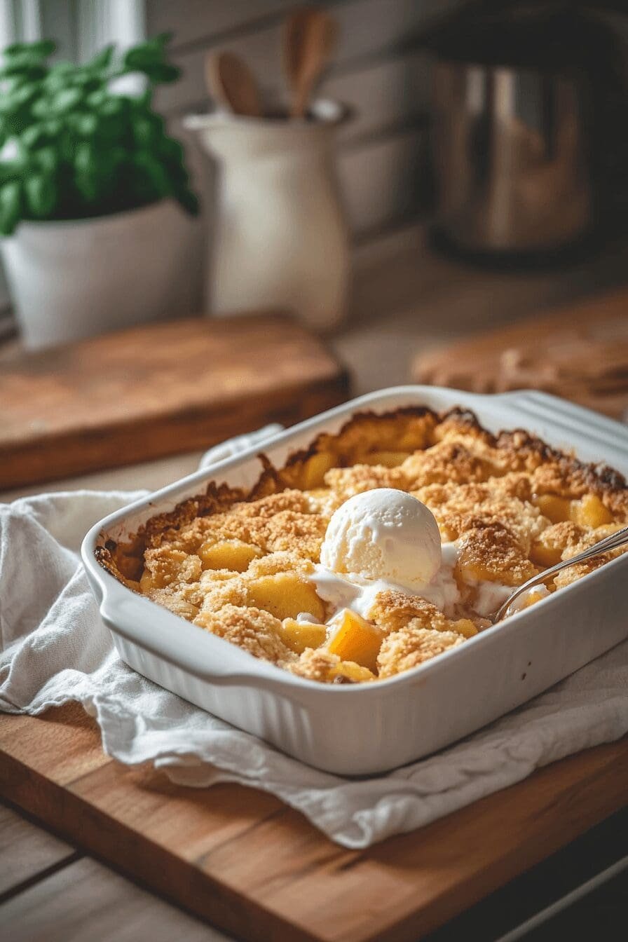 peach cobbler recipe