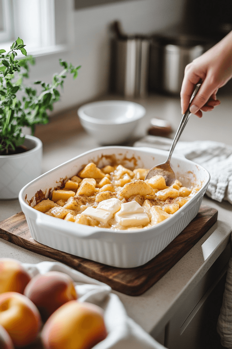 peach cobbler recipe