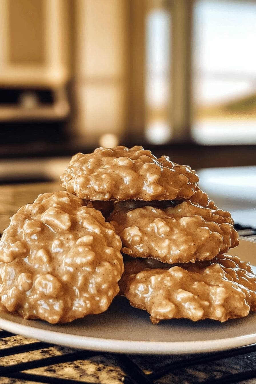 peanut butter no bake cookies