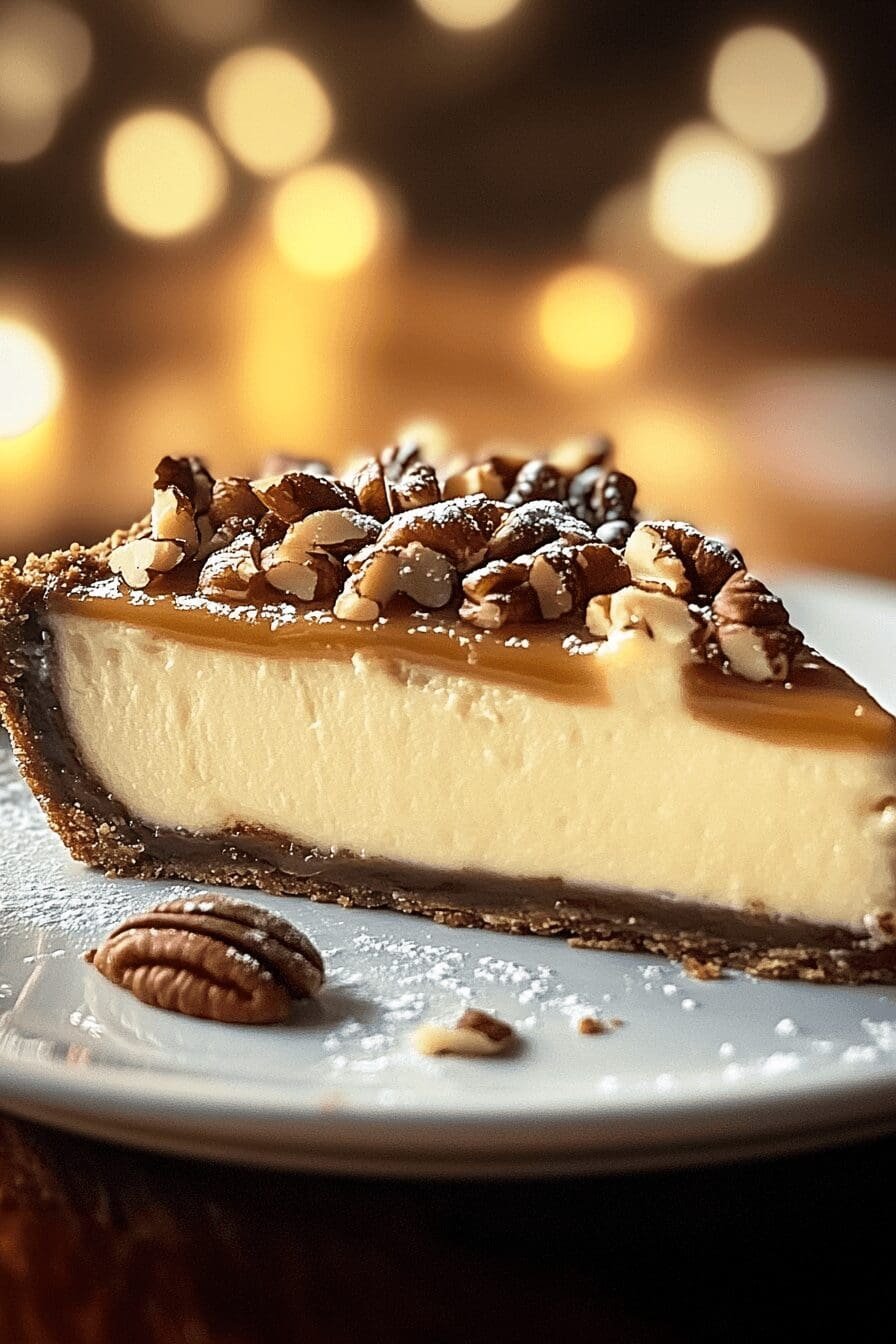 pecan cheesecake pie