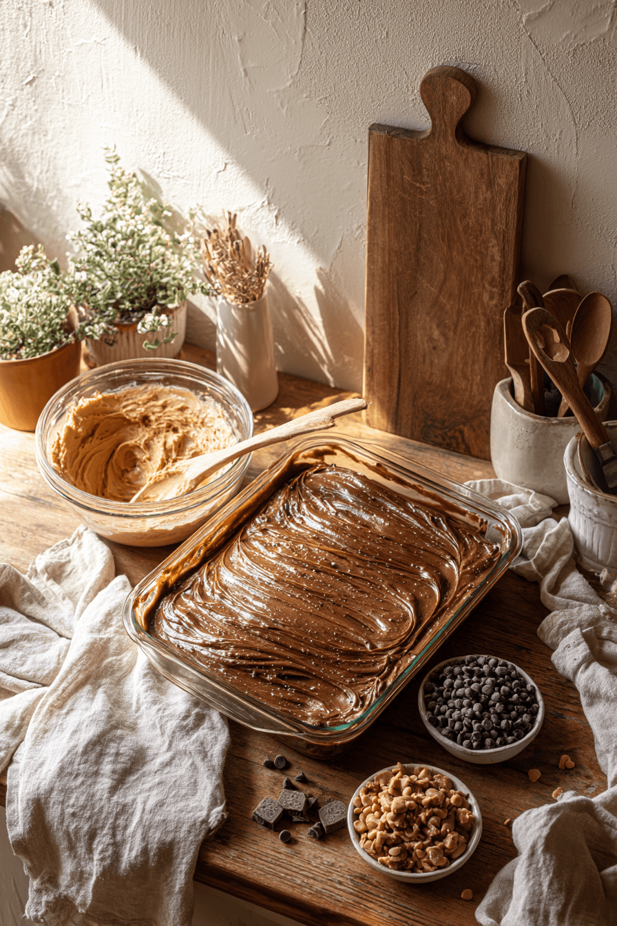 reeses peanut butter earthquake cake