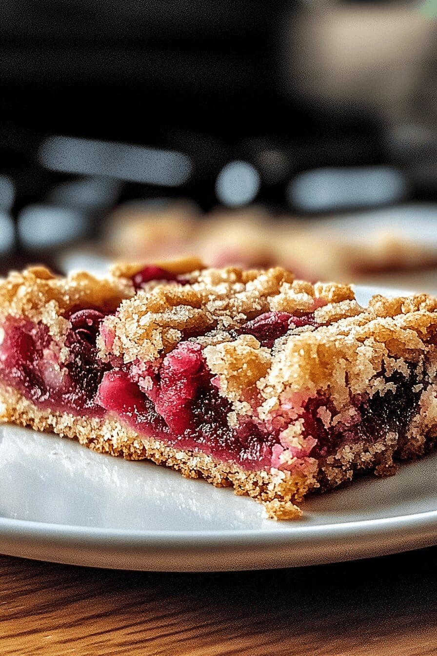 rhubarb dream bars
