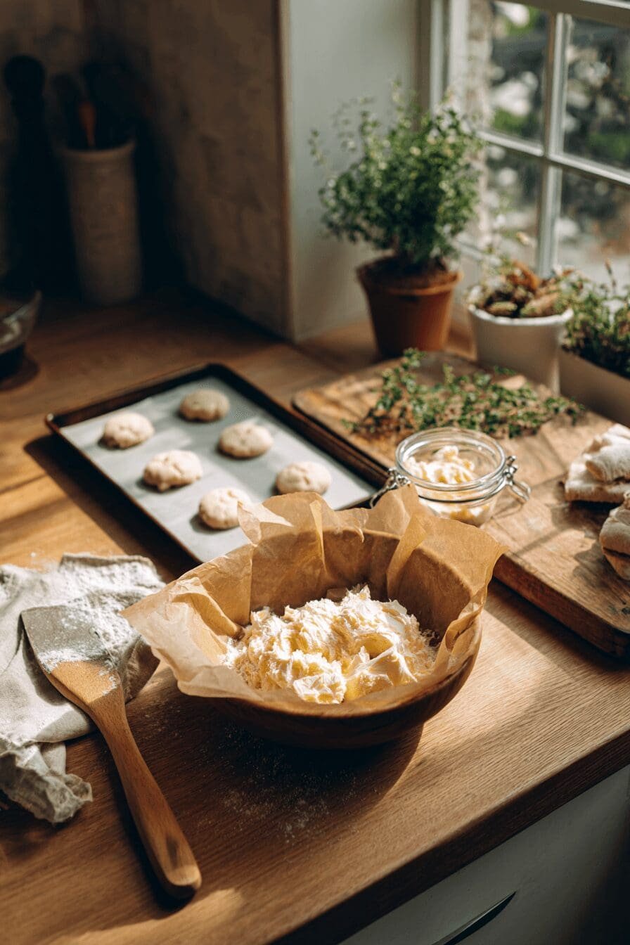 rhubarb shortbread cookies