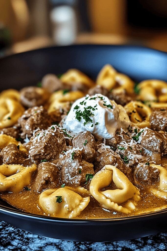 skillet beef stroganoff tortellini 2.png