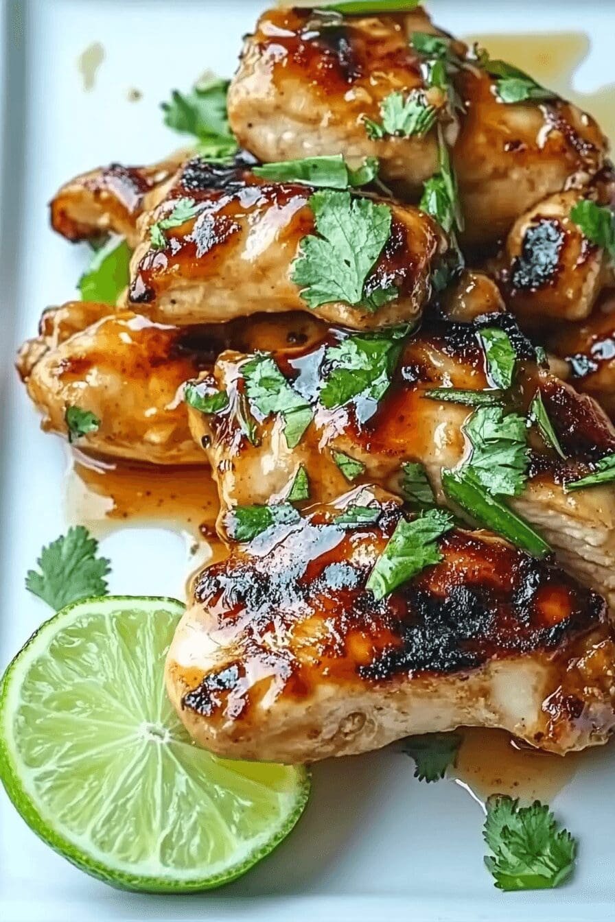 spicy honey lime chicken recipe