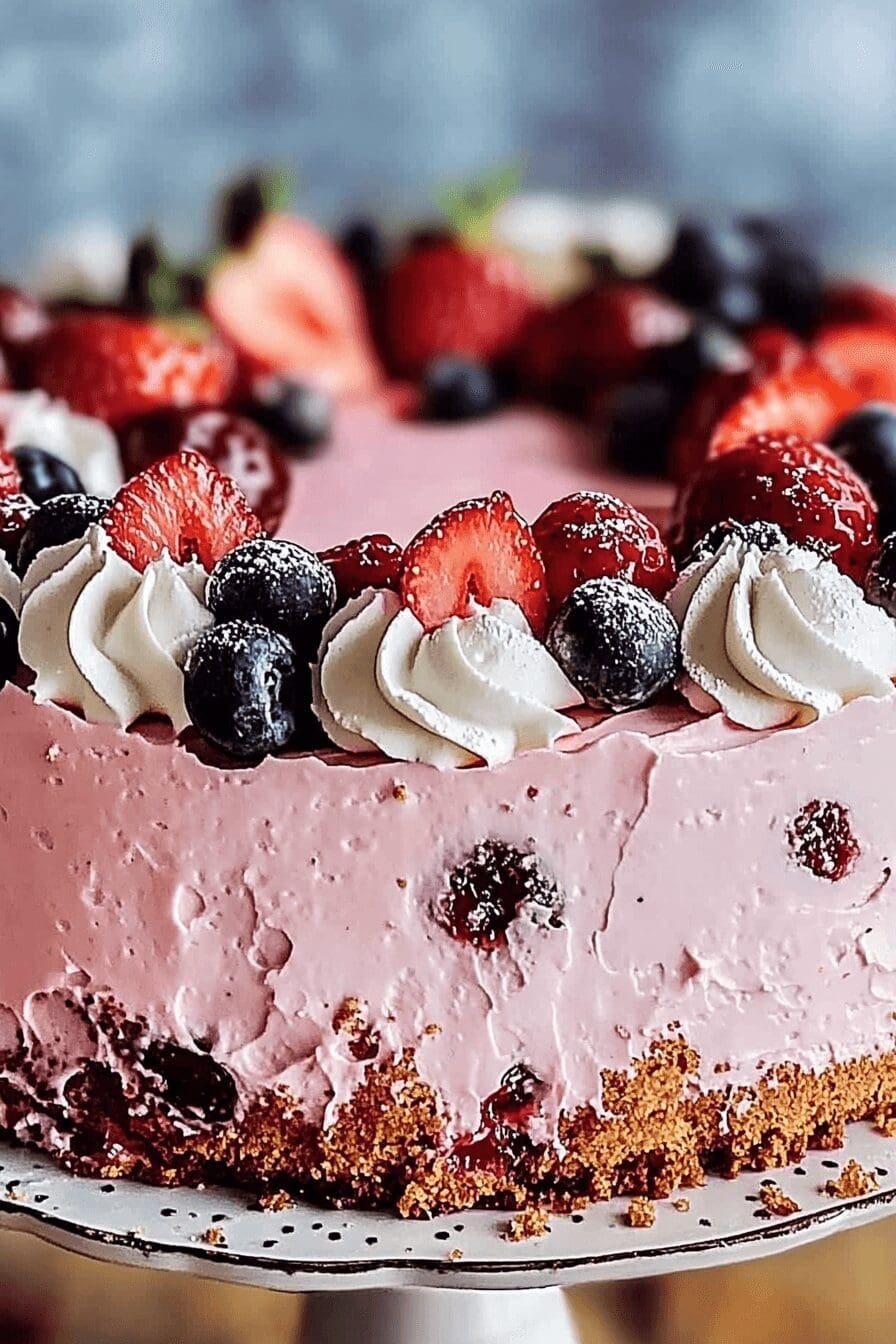 strawberry italian cream pound cake