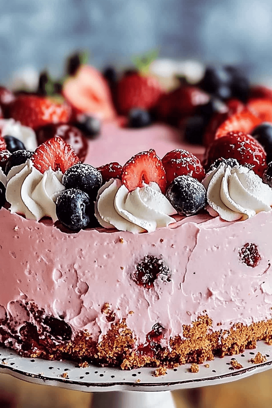 strawberry italian cream pound cake
