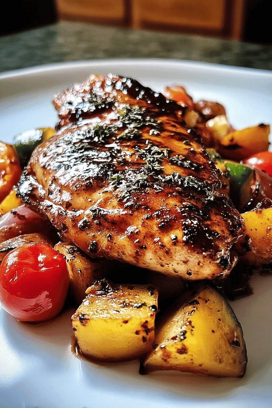 balsamic glazed chicken