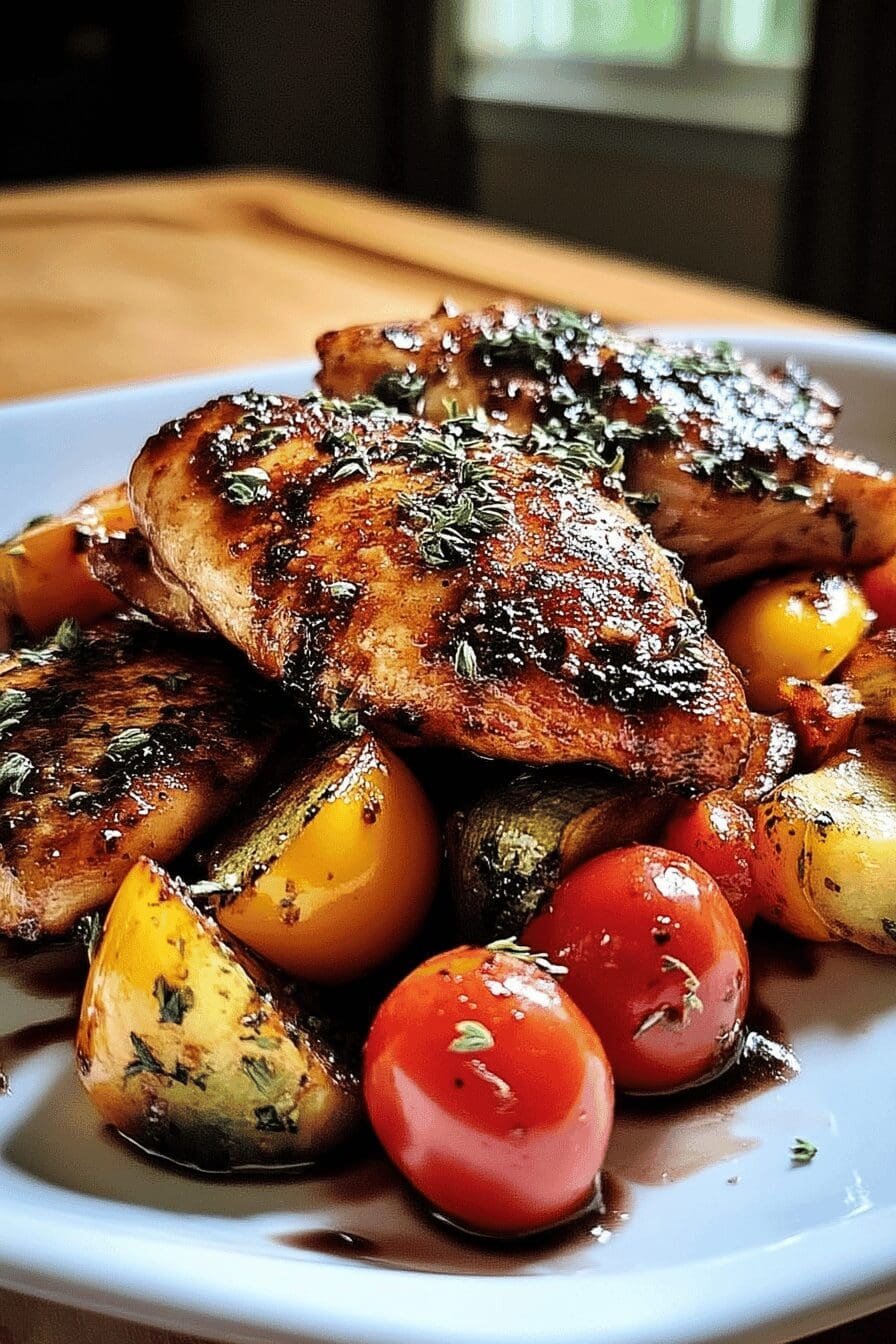 balsamic glazed chicken
