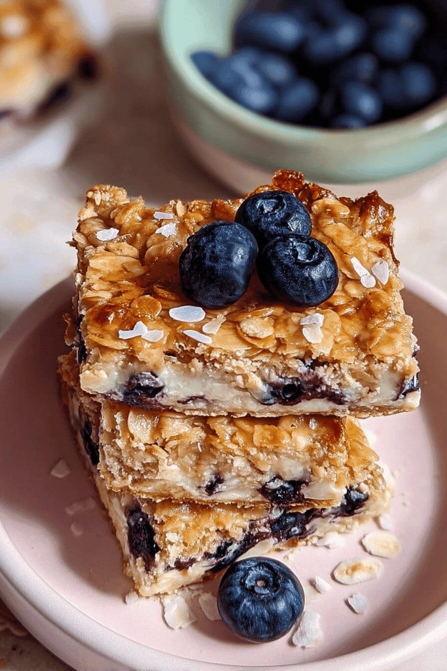blueberry cottage cheese breakfast bake