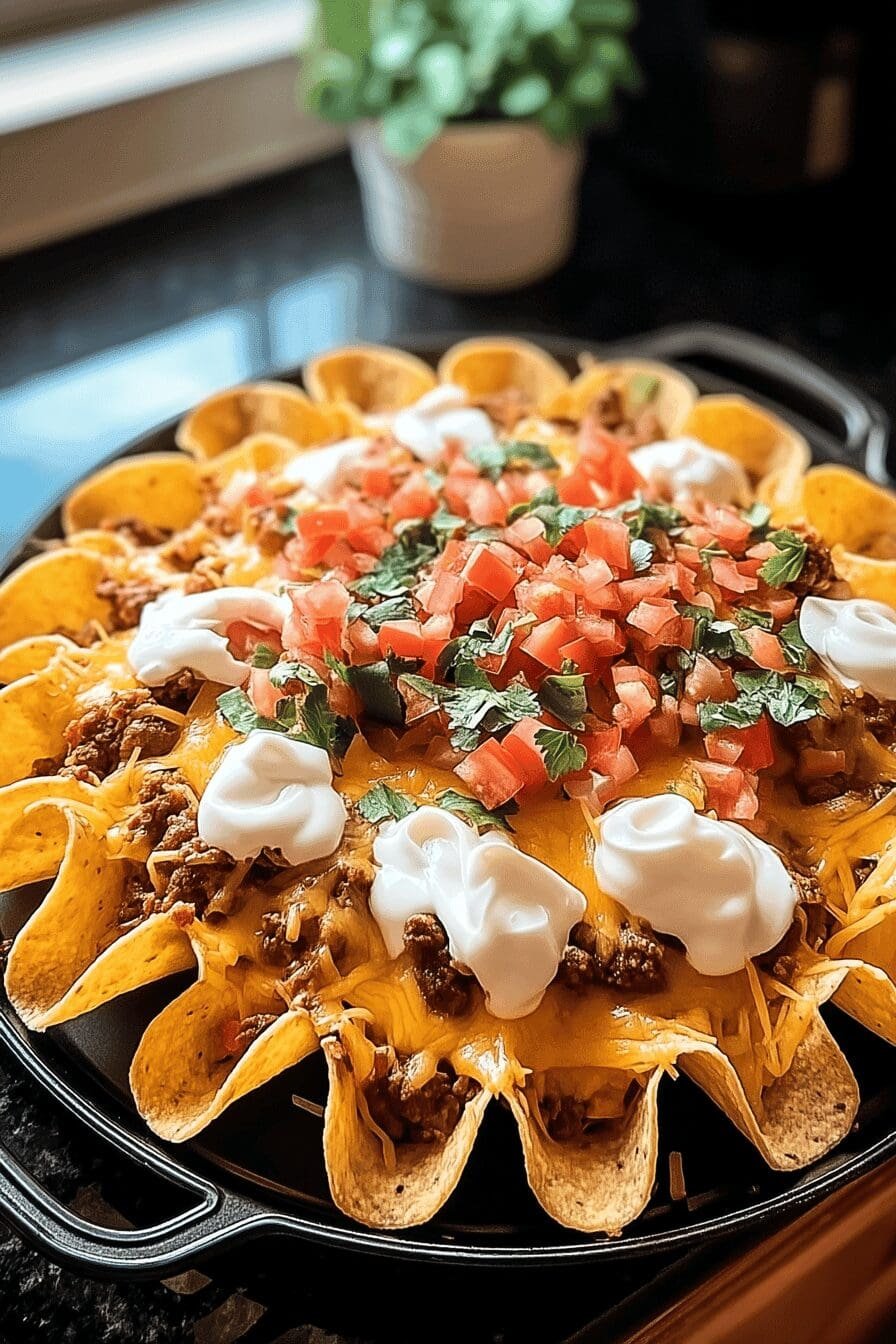 bundt pan nachos