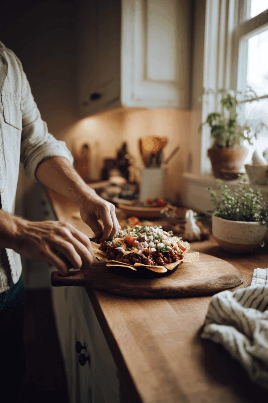 bundt pan nachos