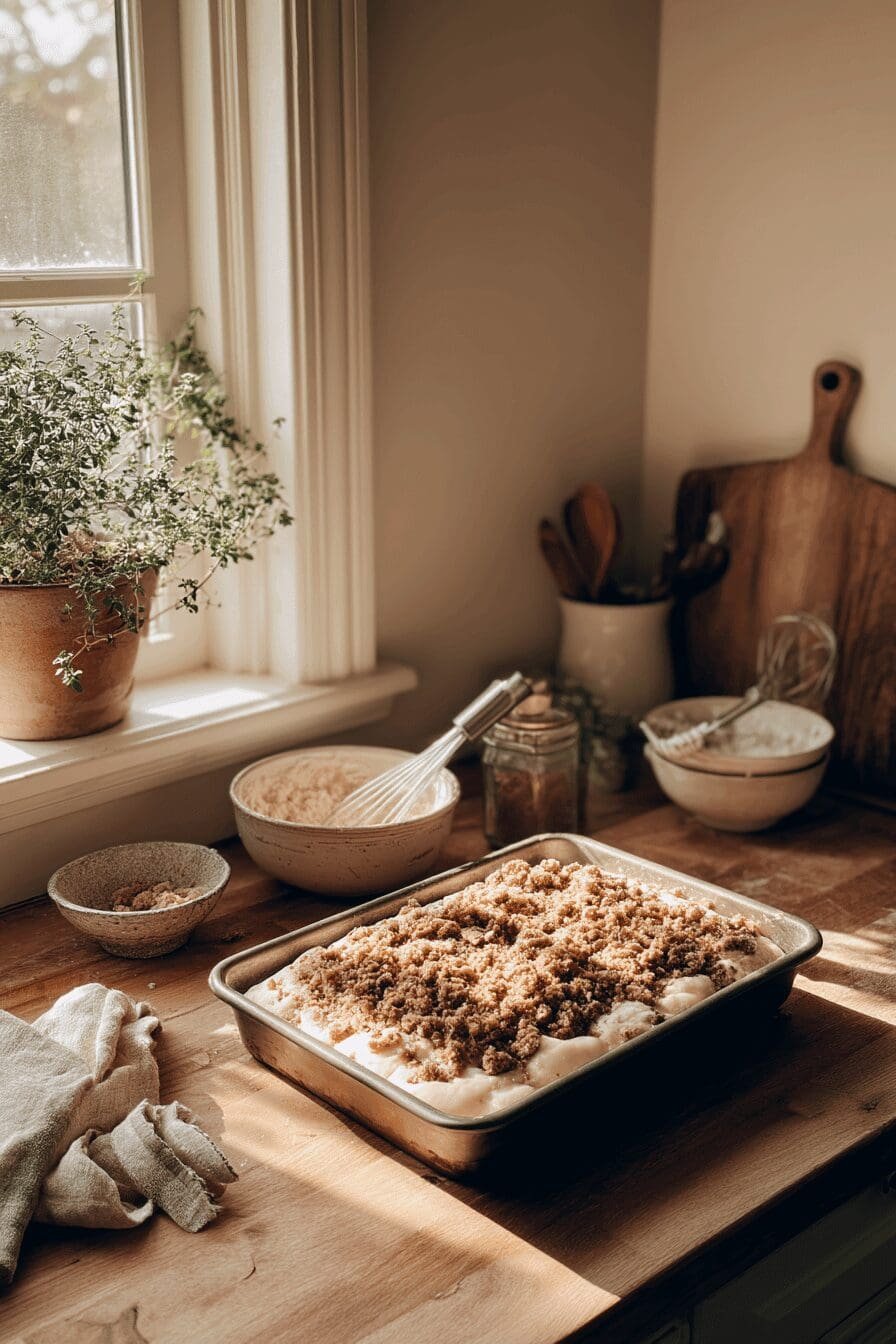 cake mix coffee cake