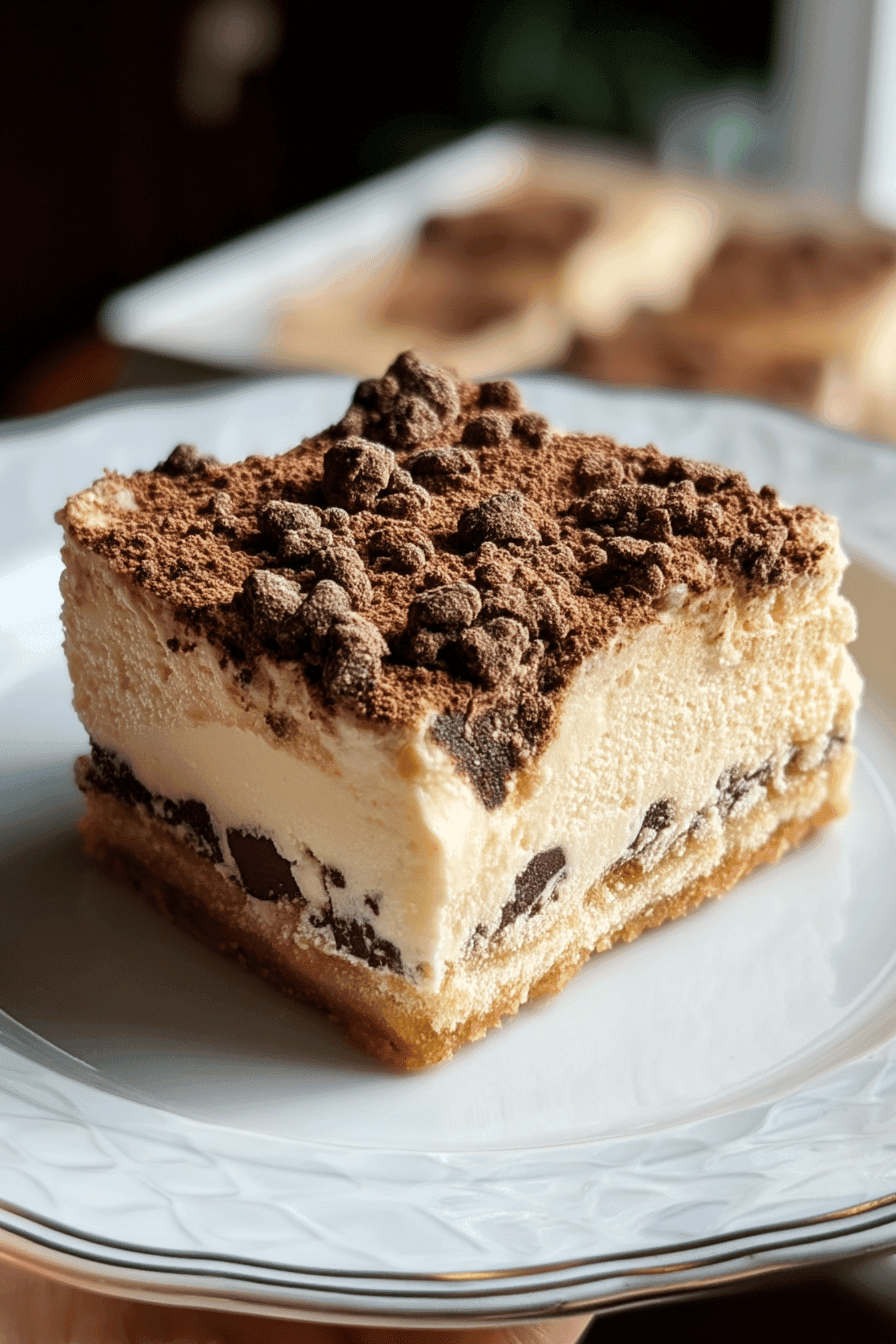 cannoli cheesecake bars
