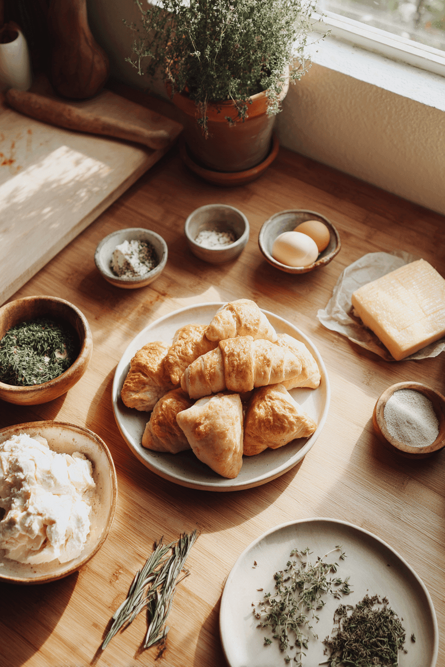 crab crescent bites