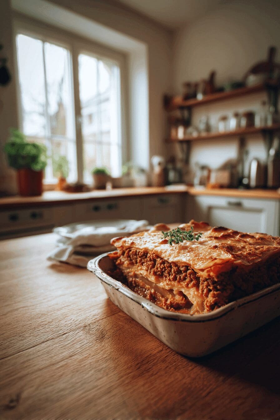 creamed cabbage ground beef casserole