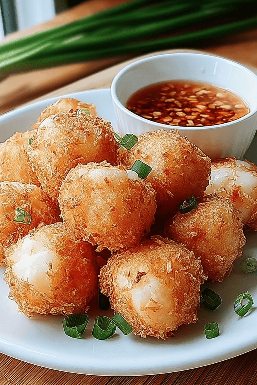 crispy shrimp balls