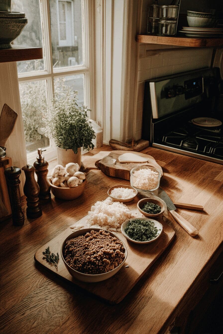 french onion ground beef rice casserole