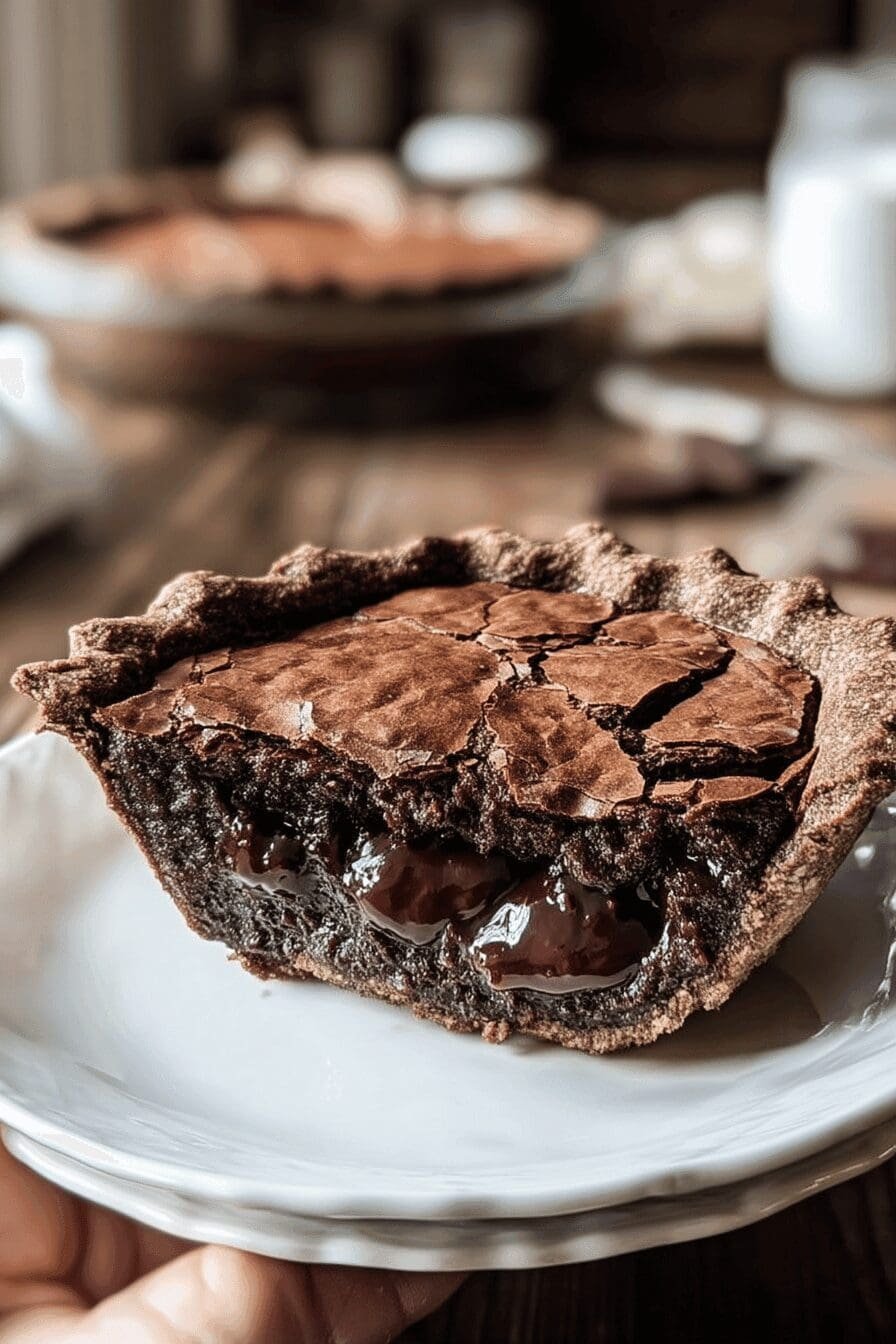 gooey brownie pie recipe
