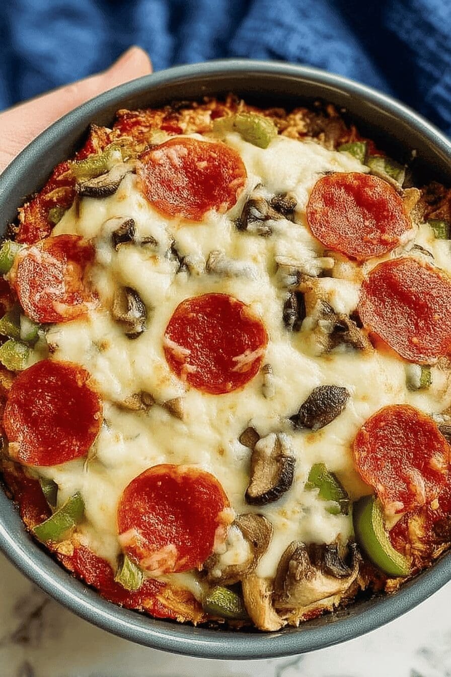 low carb crustless pizza bowl 2.png