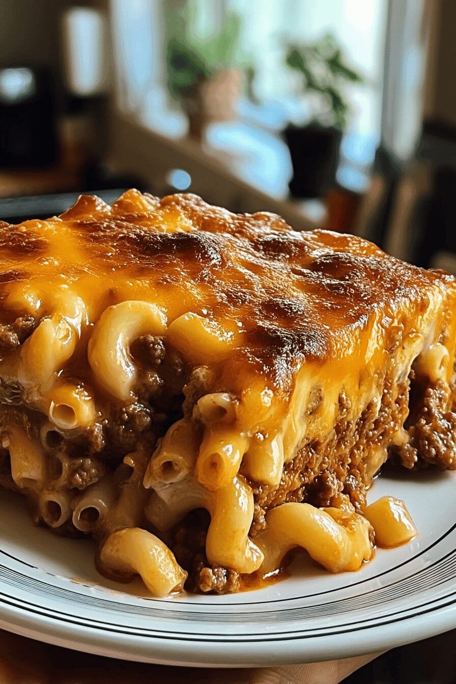 mac cheese meatloaf casserole
