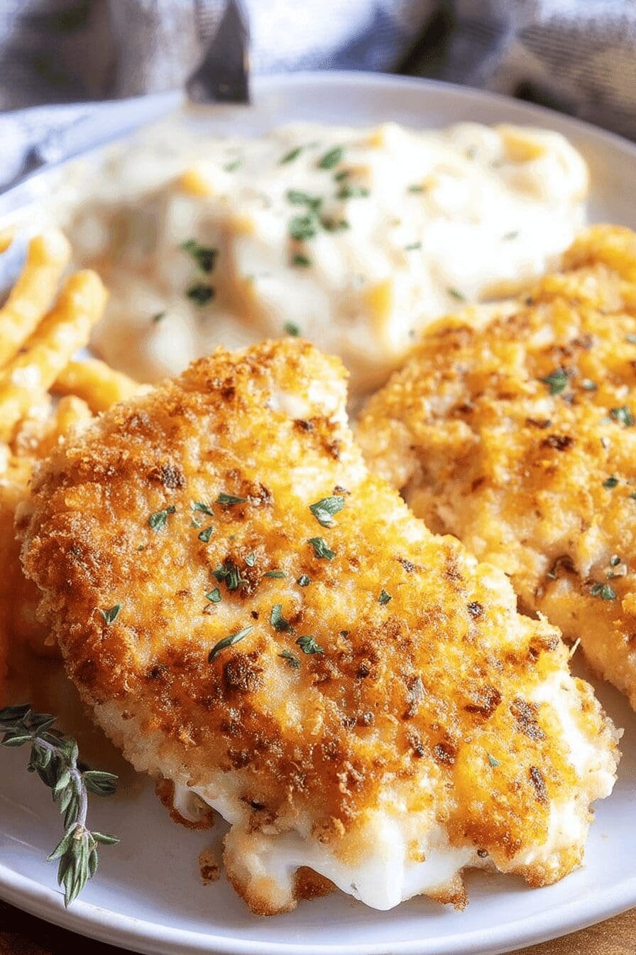 parmesan crusted chicken