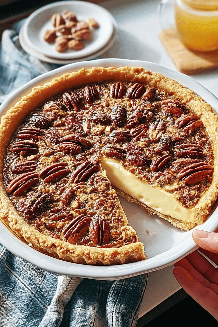 pecan cheesecake pie